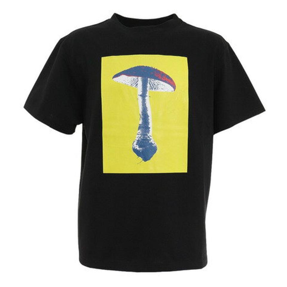マウンテンスミス（MOUNTAINSMITH）（メンズ）キノコTシャツ MS0-00M-221024 BLK
