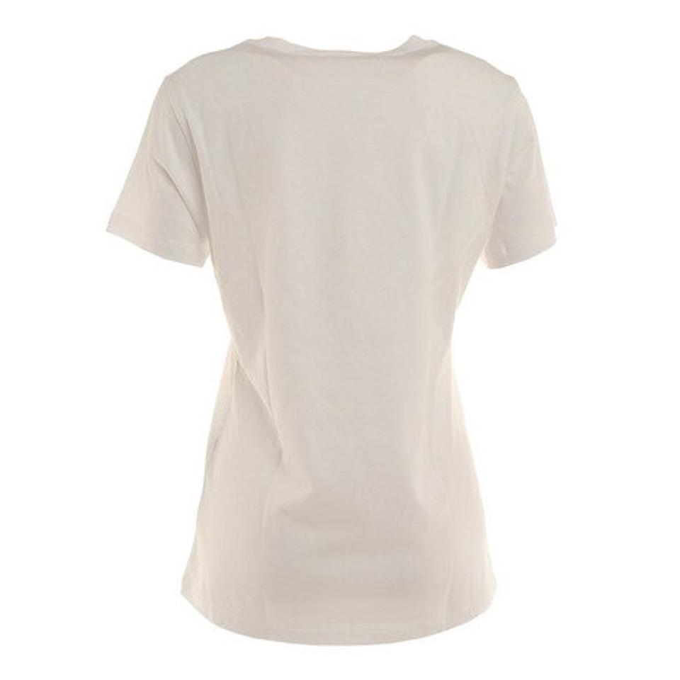 ゲス（GUESS）（レディース）箔プリントロゴ 半袖Tシャツ YM2K8407 KWHT