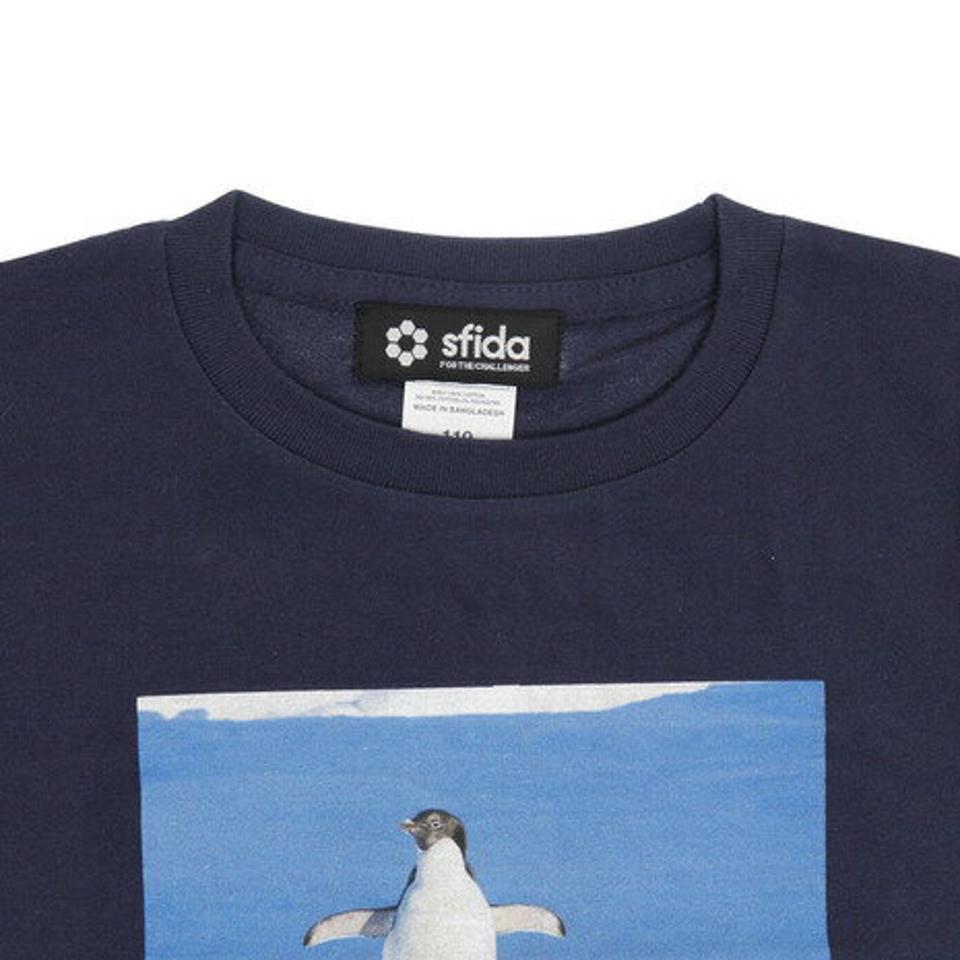スフィーダ（SFIDA）（キッズ）ジュニア Football Zoo ペンギンTシャツ SA-20503KD
