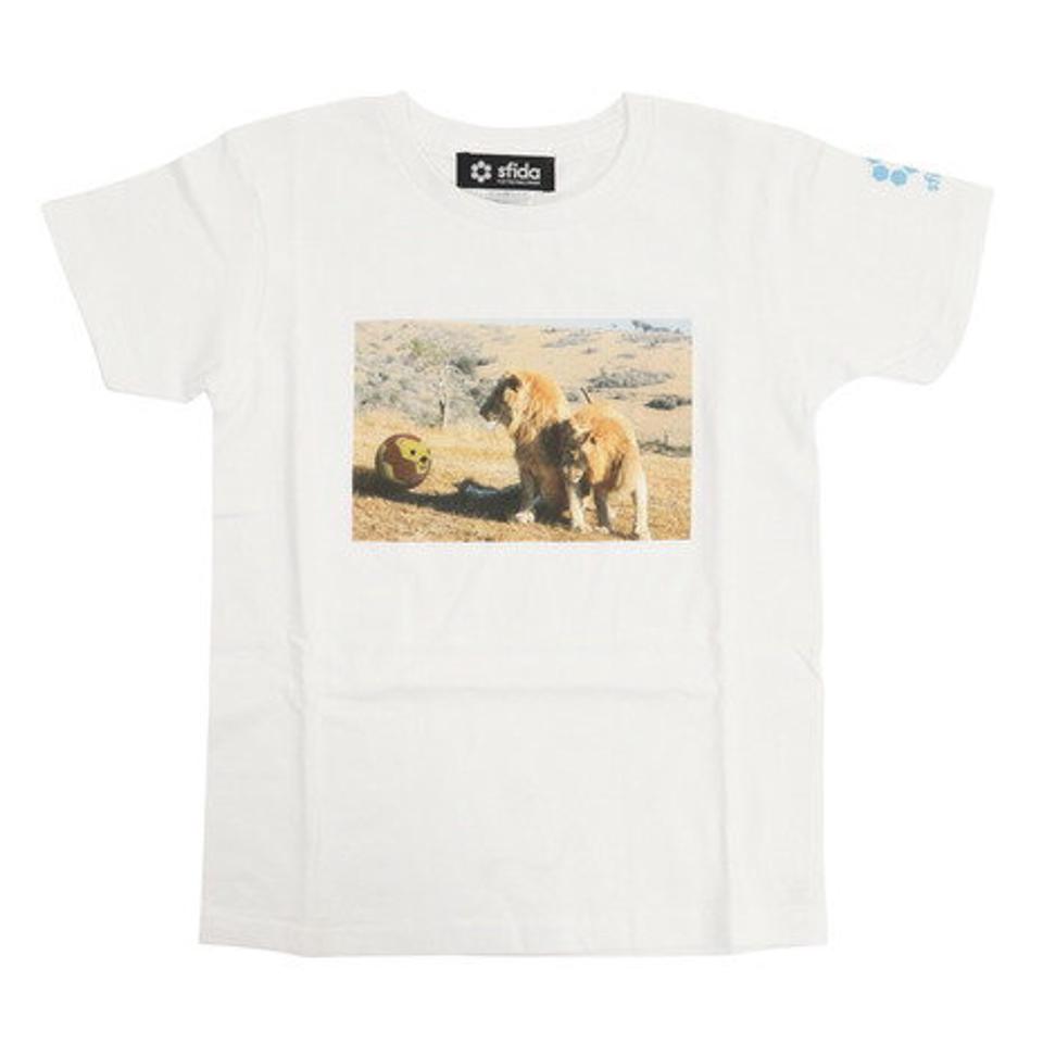 スフィーダ（SFIDA）（キッズ）ジュニア Football Zoo ライオンTシャツ SA-20501KD