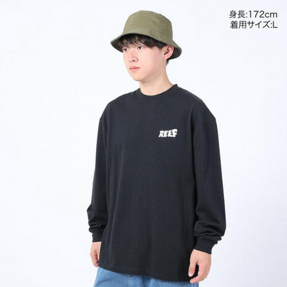 リーフ（REEF）（メンズ）サーフクラブ 長袖Tシャツ RFTEM2336-BLK