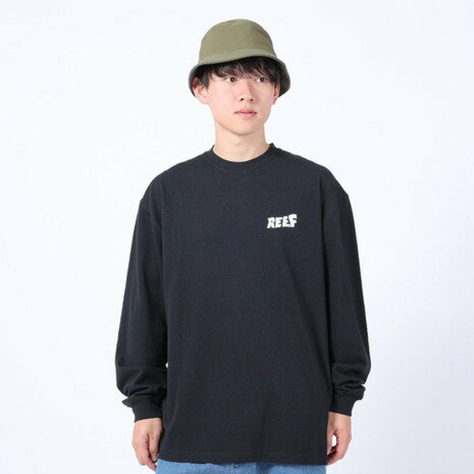 リーフ（REEF）（メンズ）サーフクラブ 長袖Tシャツ RFTEM2336-BLK