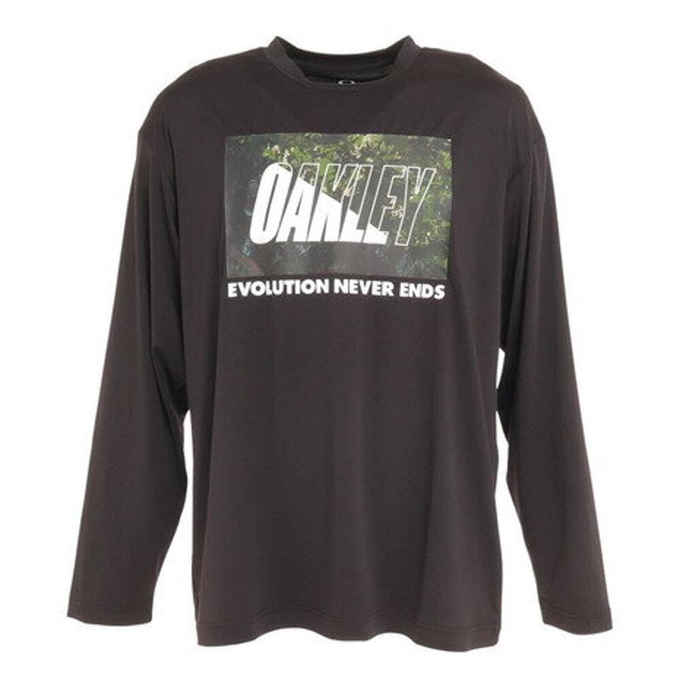 オークリー（OAKLEY）（メンズ）長袖Tシャツ Enhance Qd Bold Evo 2.0 FOA405178