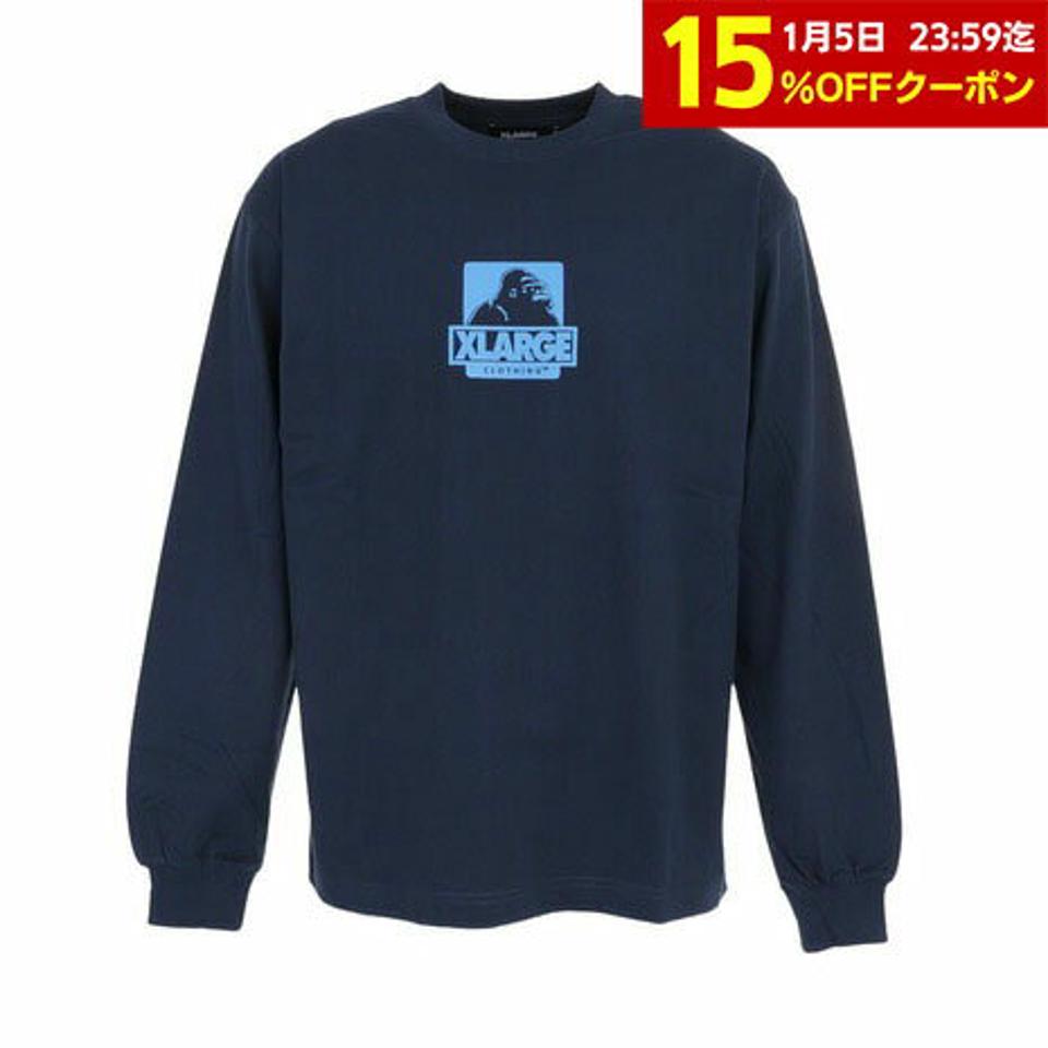 エクストララージ（XLARGE）（メンズ）長袖Tシャツ メンズ OG 101233011014-NAVY