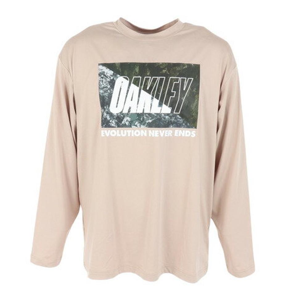 【SOY受賞記念1/30 9:59までエントリーでP4倍】オークリー（OAKLEY）（メンズ）Enhance Qd 長袖Tシャツ Bold Evo 2.0 FOA405178-31R