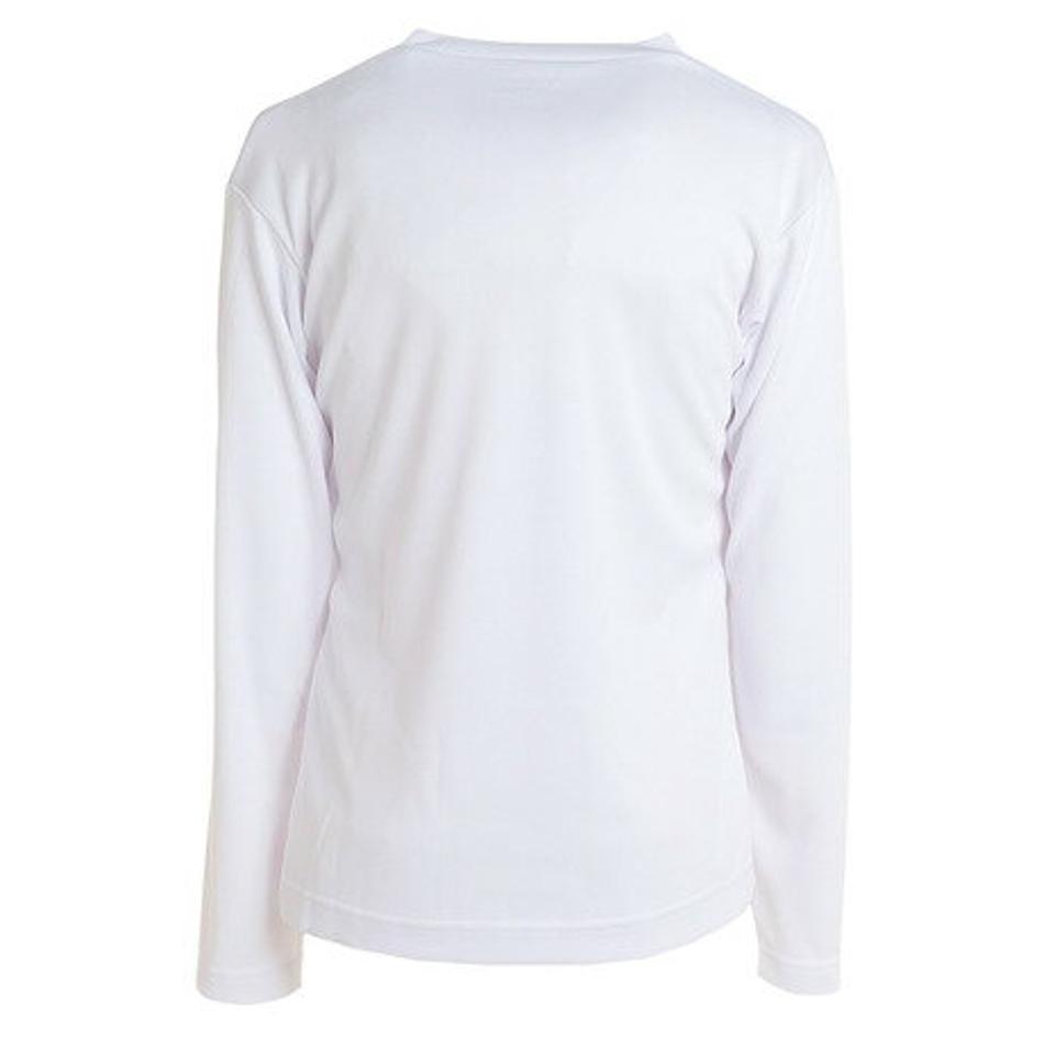 デュアリグ（DUARIG）（キッズ）ジュニア サッカーウェア ドライプラス 丸首長袖Tシャツ 3F0013-SCWR-742ES WHT