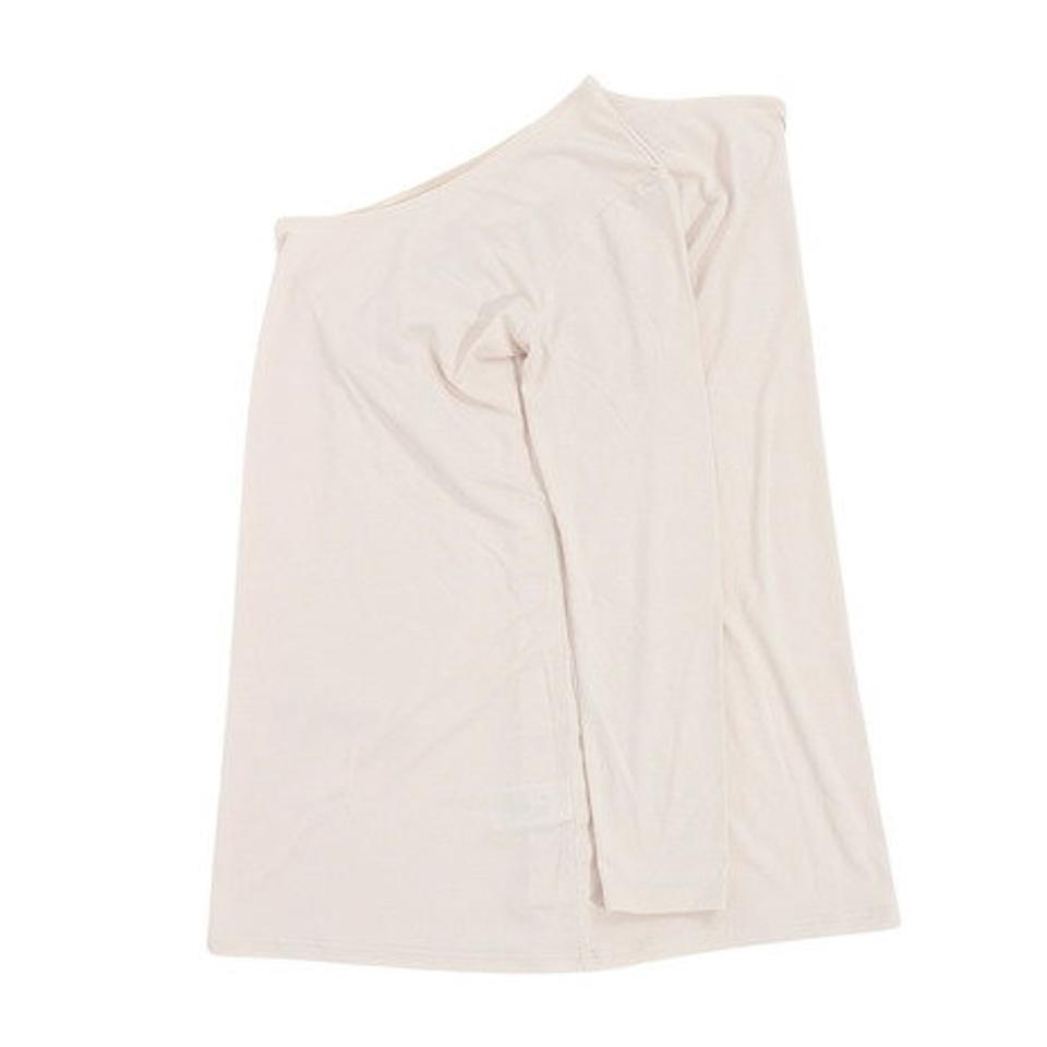 クー（Coo.）（レディース）ヒートクロス 薄手9分袖Uネック 長袖Tシャツ 892CO3ES0026 OWHT 防寒