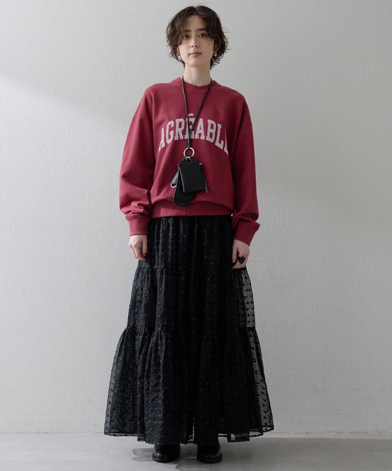 【THE PAUSE】ロゴスウェットプルオーバー