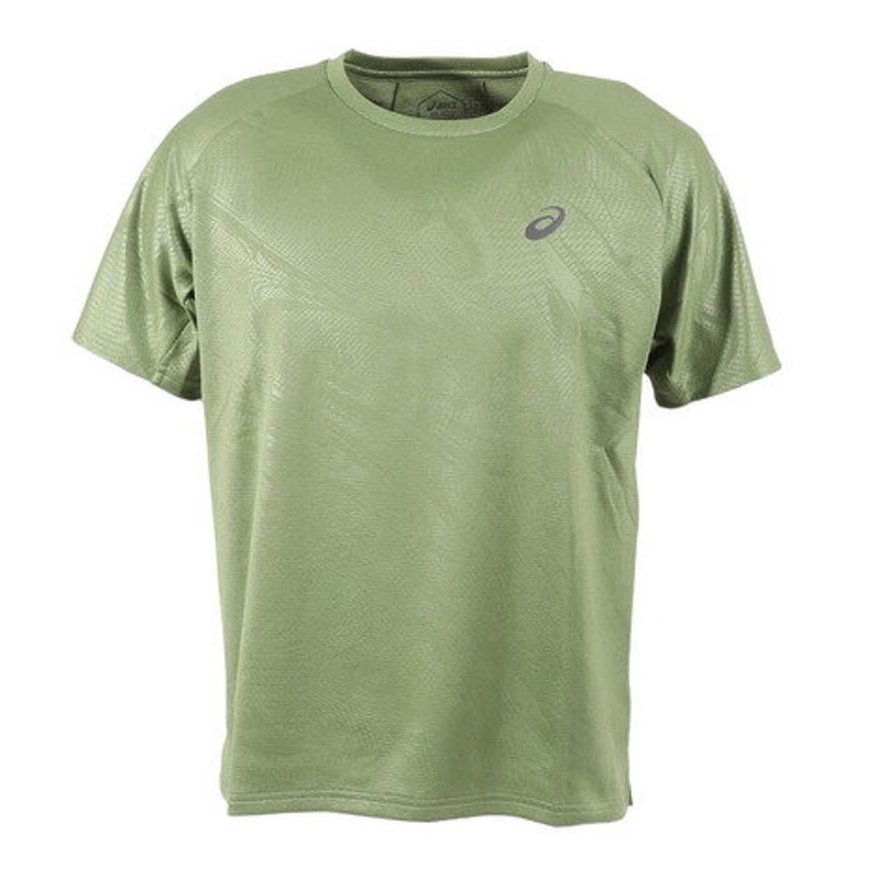 【15%OFFクーポン対象！2/15まで】アシックス（ASICS）（メンズ）半袖Tシャツ メンズ ランニングエンボス 2011C893.301