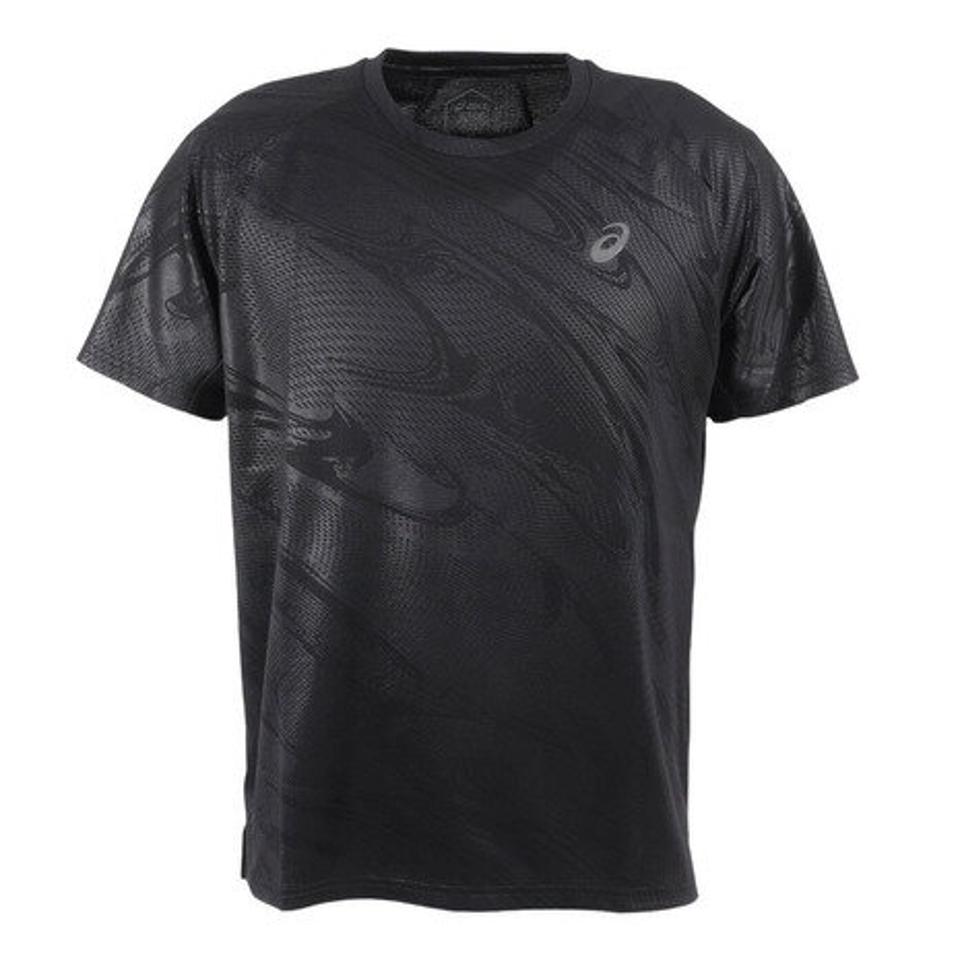 【15%OFFクーポン対象！2/1まで】アシックス（ASICS）（メンズ）半袖Tシャツ メンズ ランニングエンボス 2011C893.001