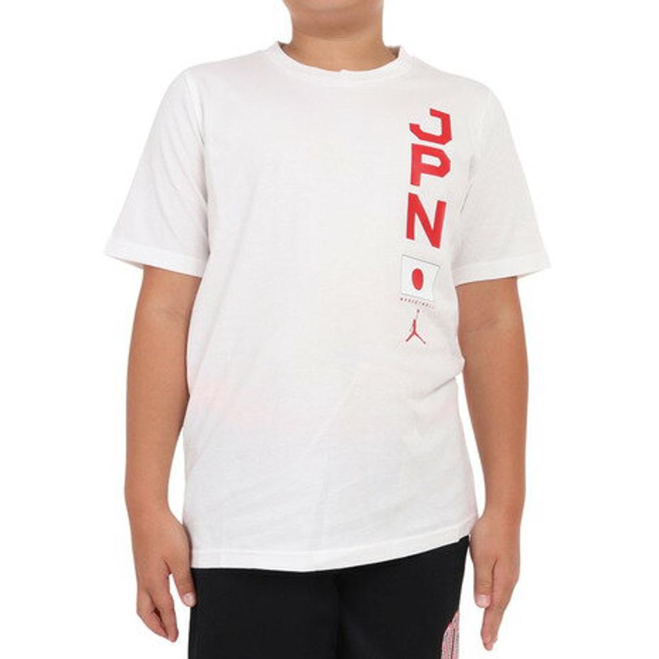 ジョーダン（JORDAN）（キッズ）バスケ 日本代表 チームTシャツ ジュニア JPN 2023 W杯 ホワイト YGB7NBA4-WHITE