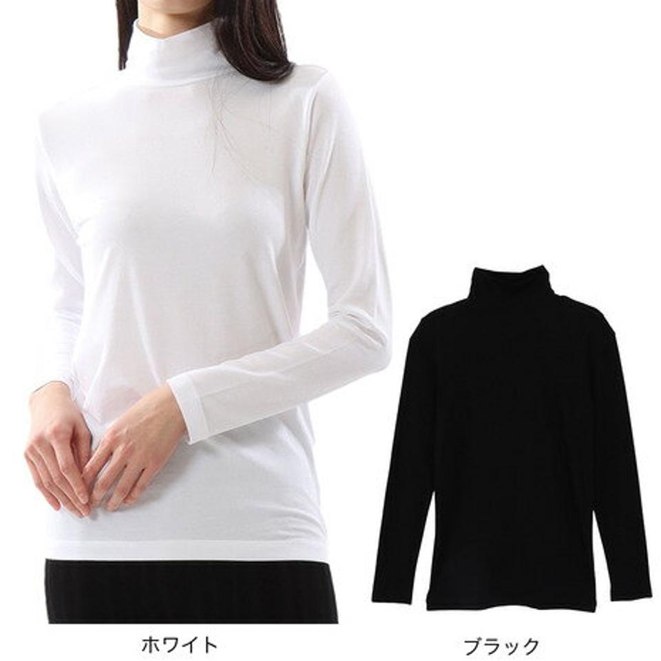 ヘインズ（Hanes）（レディース）長袖Tシャツ レディース ソフトフィット タートルネック HW4-Y501