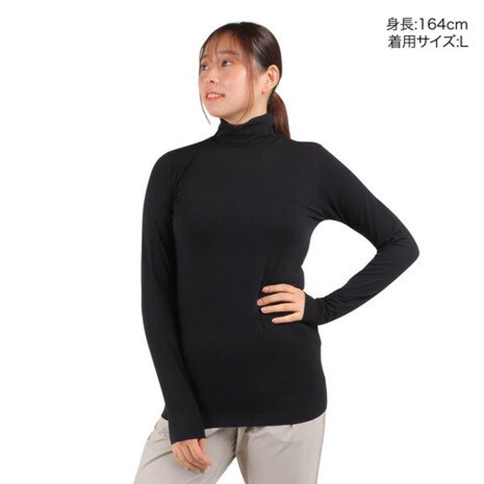 ヘインズ（Hanes）（レディース）長袖Tシャツ レディース ソフトフィット タートルネック HW4-Y501