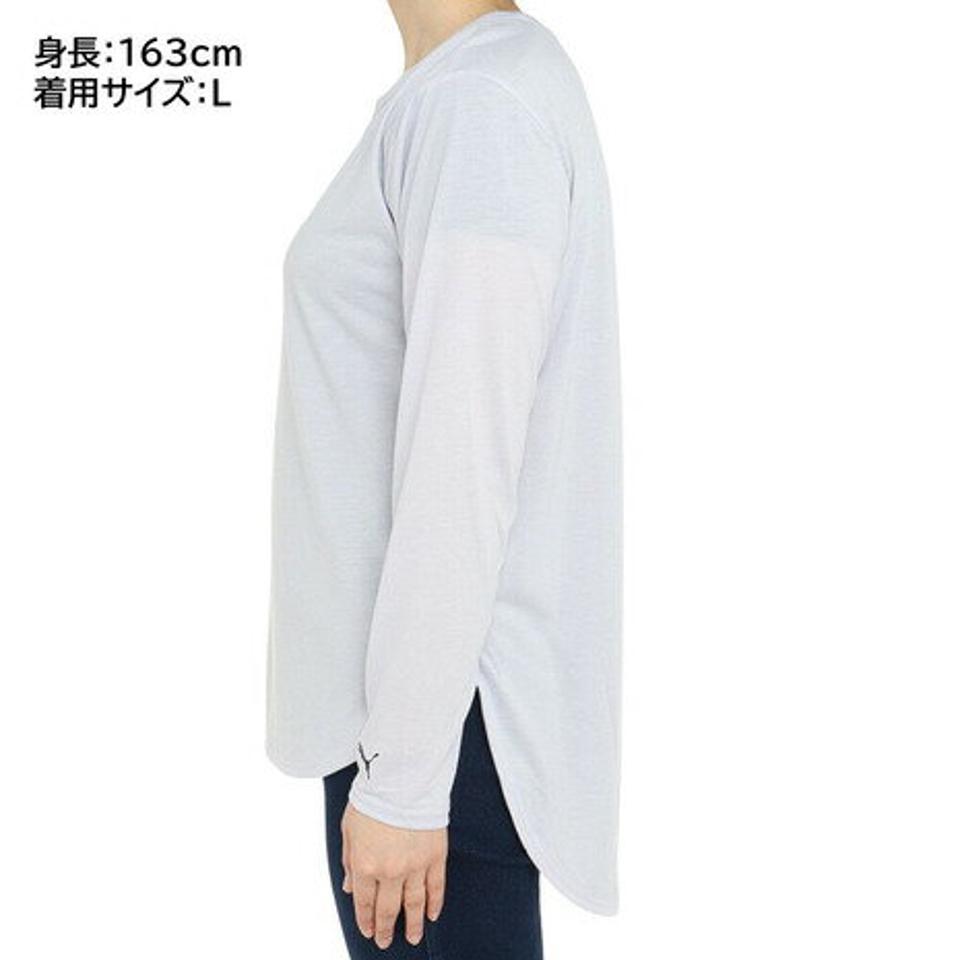 プーマ（PUMA）（レディース）長袖Tシャツ レディース ヨガ スタジオ 523536 68 LVD