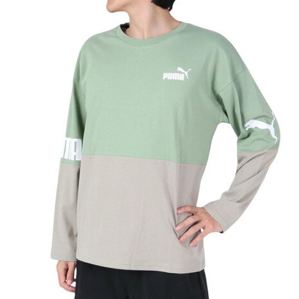 プーマ（PUMA）（メンズ）長袖Tシャツ メンズ POWER 674925 26 WKK