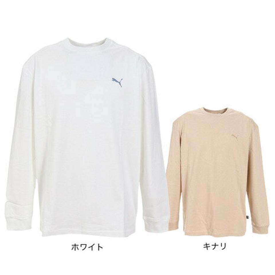 プーマ（PUMA）（メンズ）長袖Tシャツ メンズ バックプリントプリントTシャツ 674897