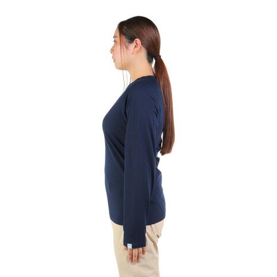 マムート（MAMMUT）（レディース）長袖Tシャツ ロンT QD ロゴプリント ロングスリーブTシャツ 1016-01040