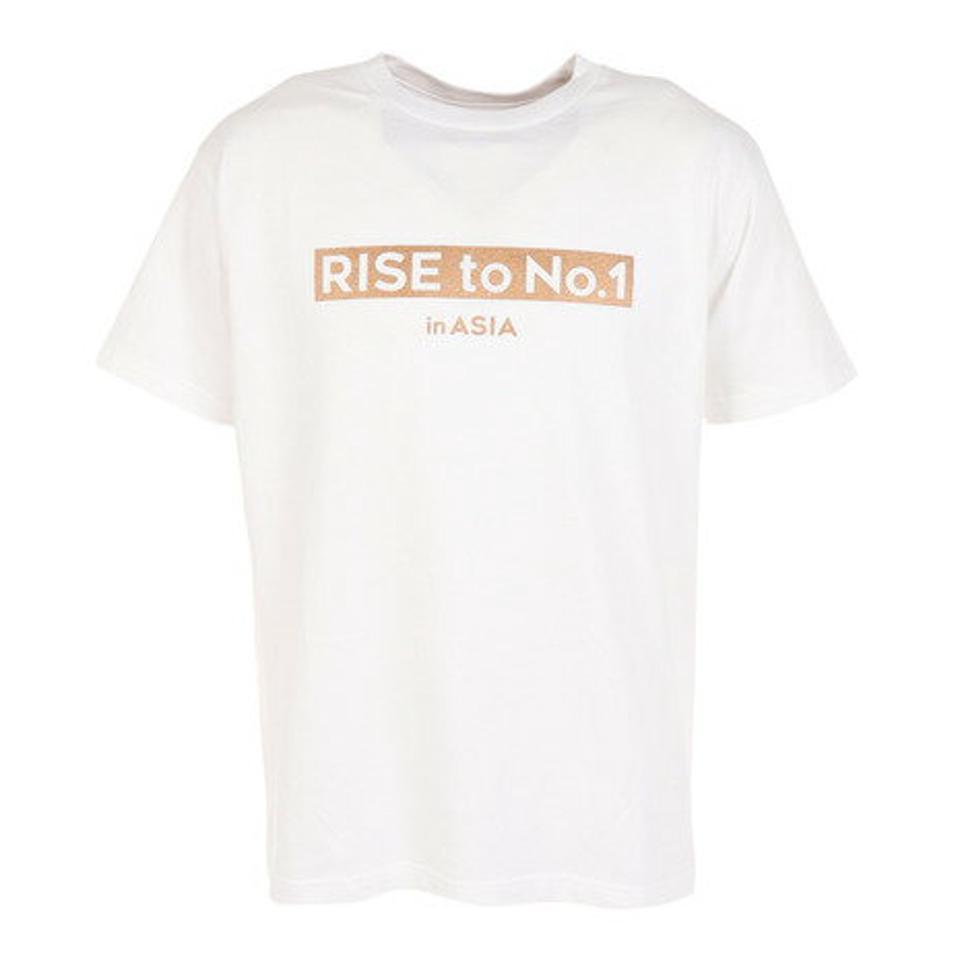 マジェスティック（MAJESTIC）（メンズ）バスケットボールウェア Rise to No.1 in ASIA 日本代表Tシャツ Mサイズ OT01-23FW-0007-WHT-M