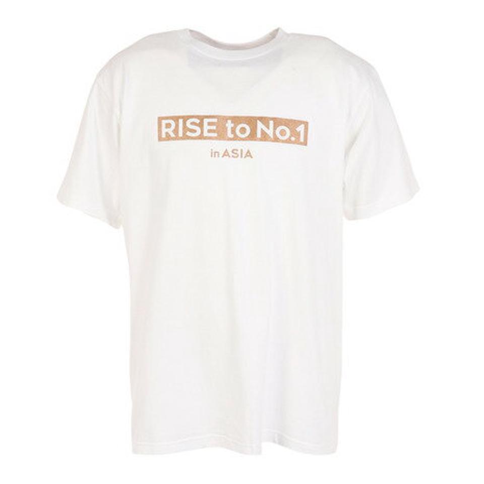 マジェスティック（MAJESTIC）（メンズ）バスケットボールウェア Rise to No.1 in ASIA 日本代表Tシャツ OT01-23FW-0007-WHT