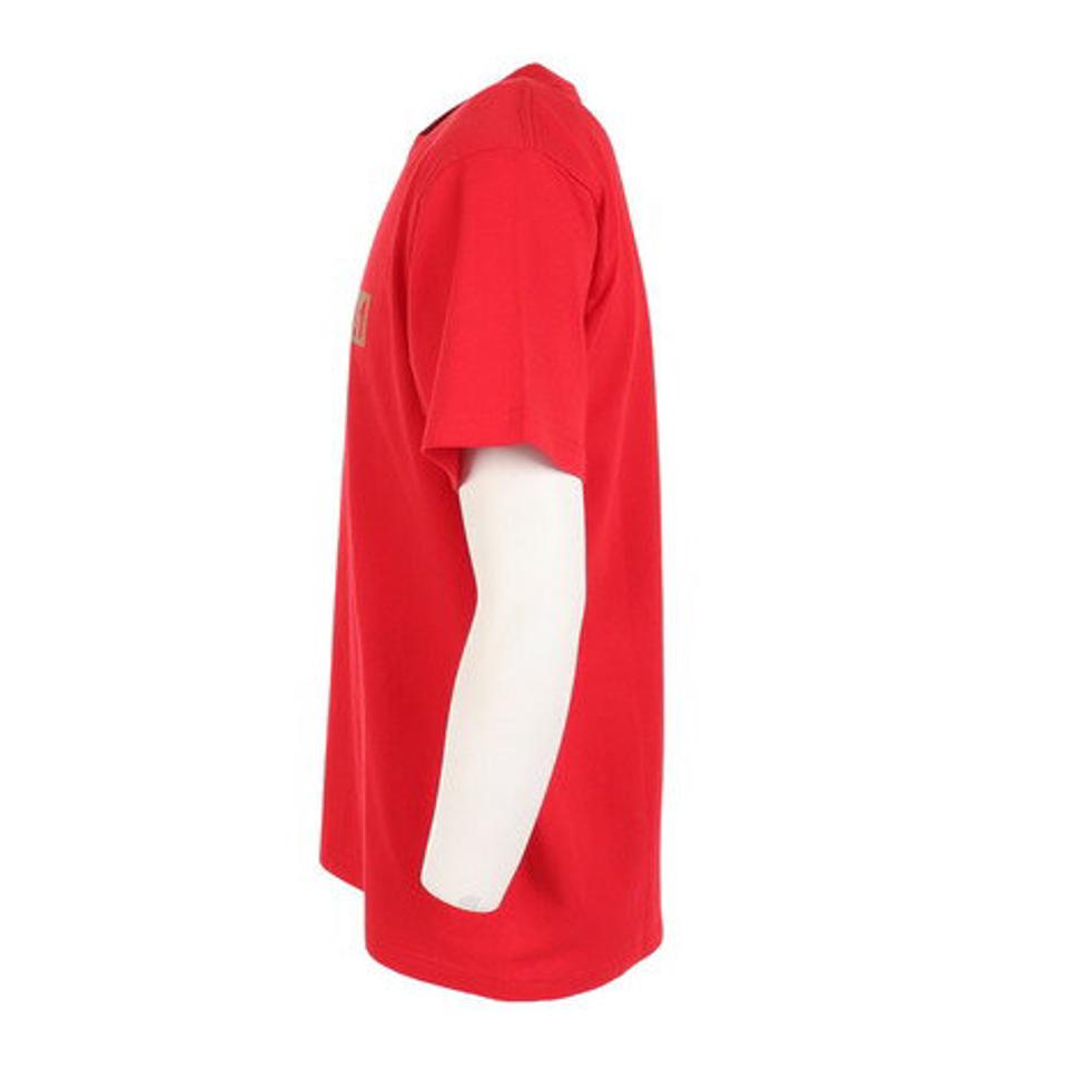 マジェスティック（MAJESTIC）（メンズ）バスケットボールウェア Rise to No.1 in ASIA 日本代表Tシャツ Mサイズ OT01-23FW-0007-RED-M