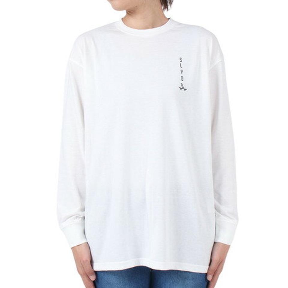 スライド（SLYDE）（レディース）GRAPHIC 長袖Tシャツ 2 SL23FWL-APP002WHT
