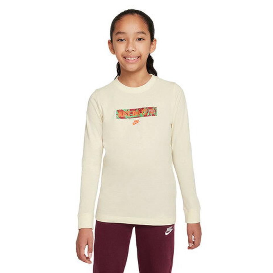 ナイキ（NIKE）（キッズ）ジュニア スポーツウェア ロングスリーブ Tシャツ FN9636-113