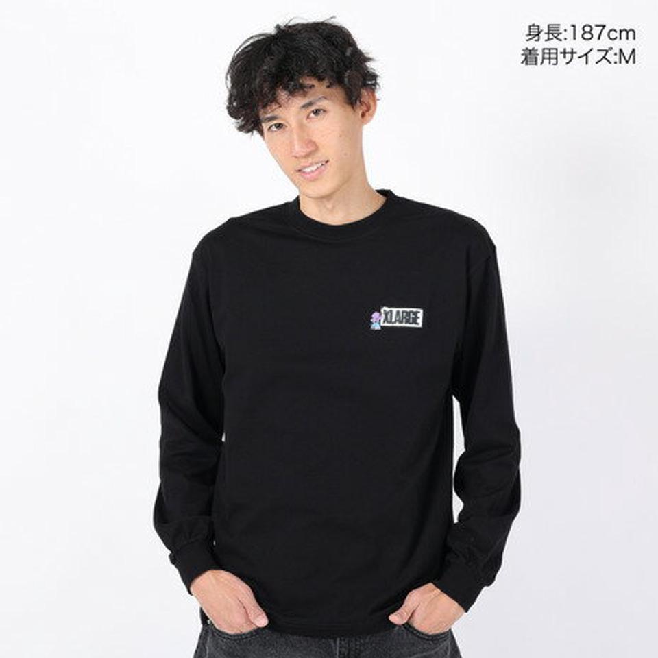 【3/25 24h限定 エントリー＆対象3店舗買い回りで最大P10倍！】エクストララージ（XLARGE）（メンズ）STREET VANDALISM 長袖Tシャツ 101234011004