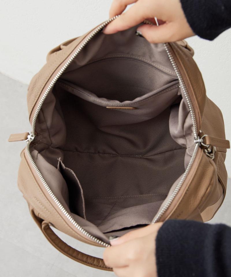 《本革》レザーフラップ2WAYバッグSサイズ