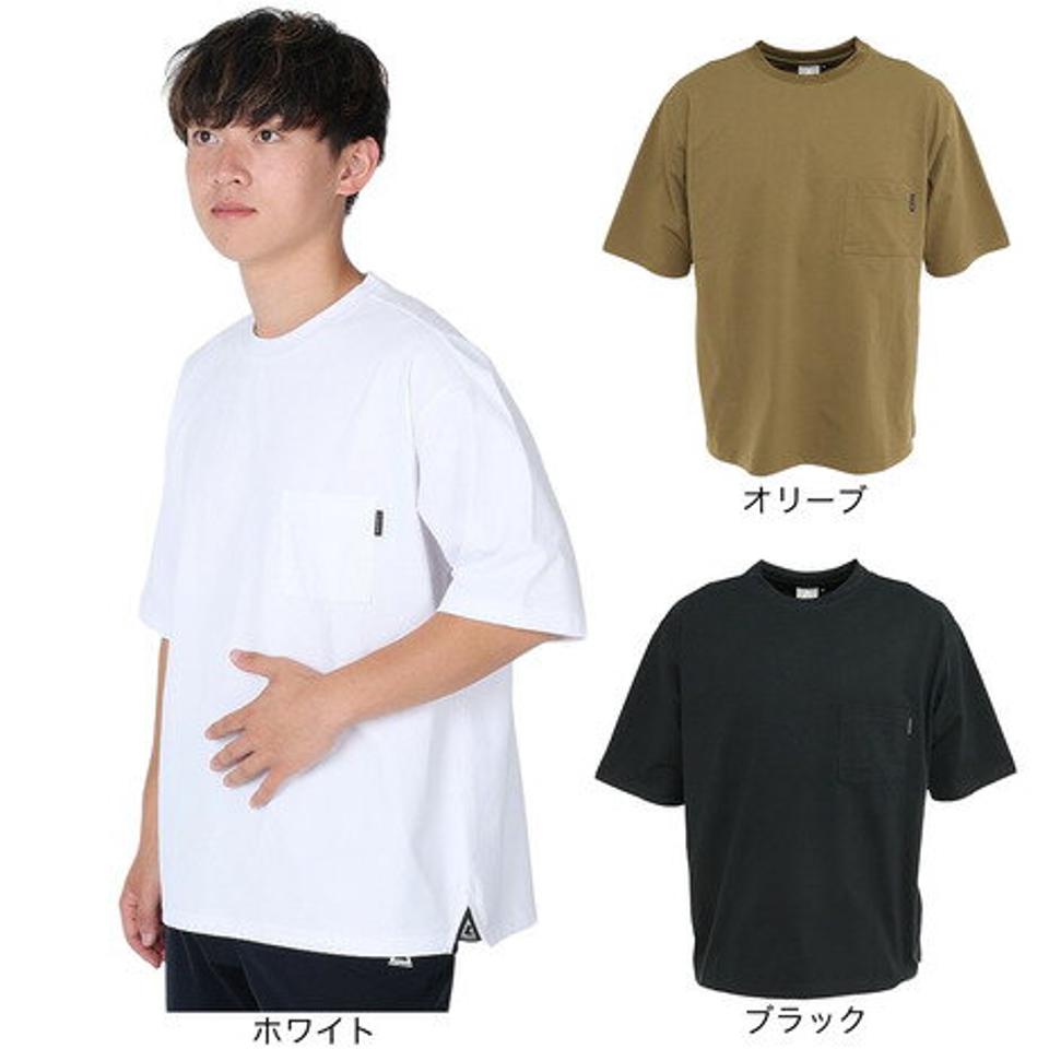 ロジャーエーガー（ROGER EGGER）（メンズ）半袖Tシャツ AIRY POCKET Tシャツ RE2SUK561012