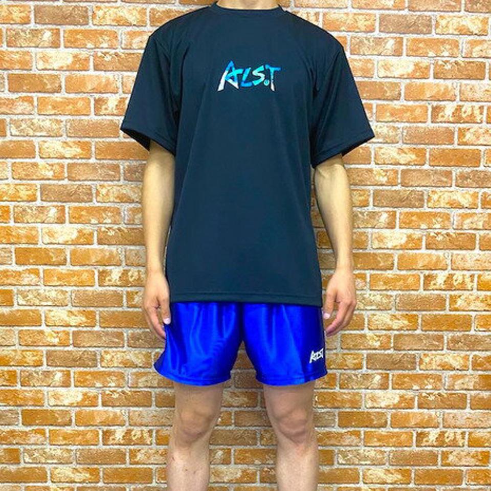 【3/10 24h限定 エントリー＆対象3店舗以上買い回りで最大P10倍！】アルスト（ALST）（メンズ）バレーボールウェア 半袖Tシャツ グランジロゴ VB23TS12-04