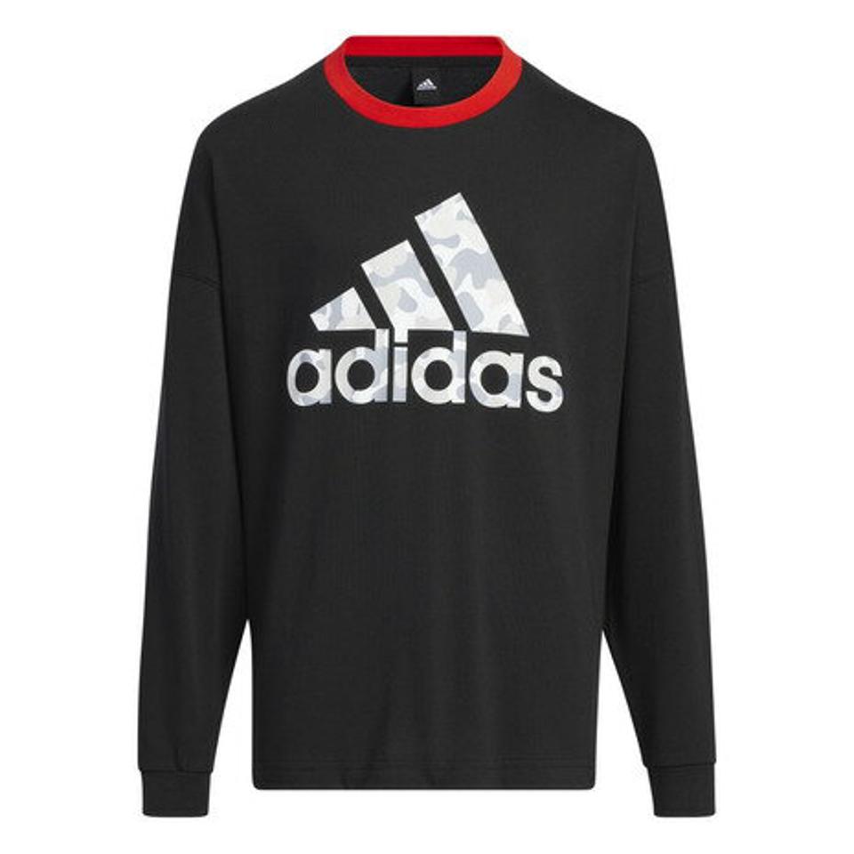 【1/10 24h限定 エントリー＆対象4店舗買い回りで最大P10倍！】アディダス（adidas）（キッズ）長袖Tシャツ キッズ ロゴ ZH187-HM7175