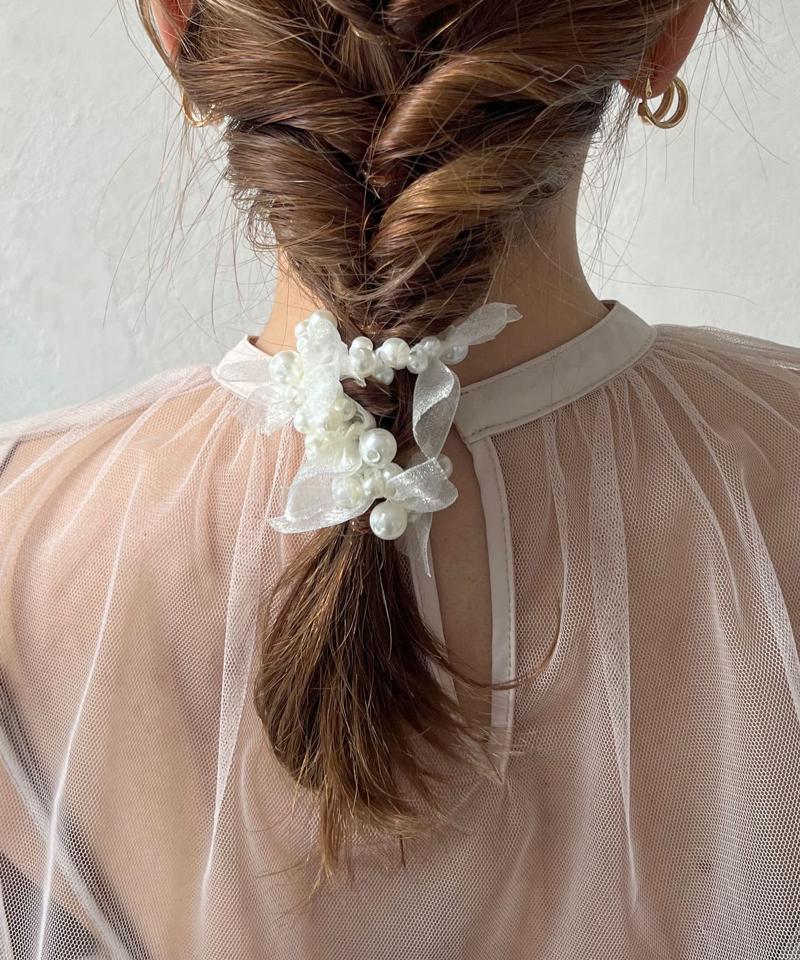 【WEB限定】【オケージョン】パールヘアゴム