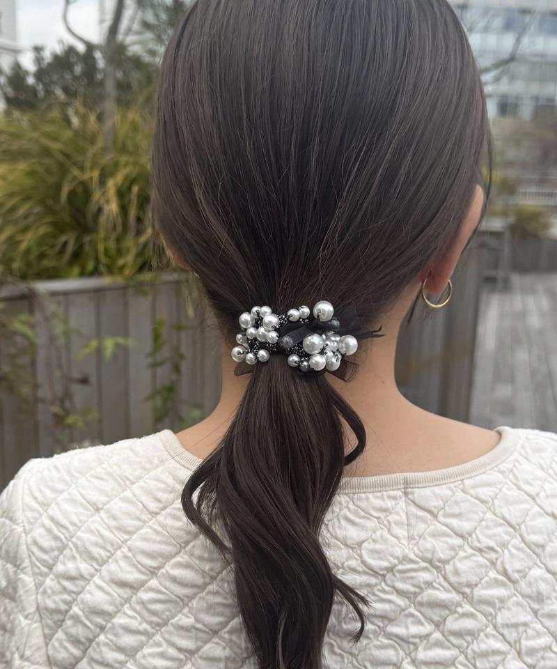【WEB限定】【オケージョン】パールヘアゴム