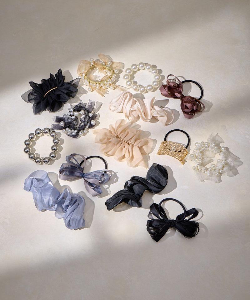 【WEB限定】【オケージョン】パールヘアゴム