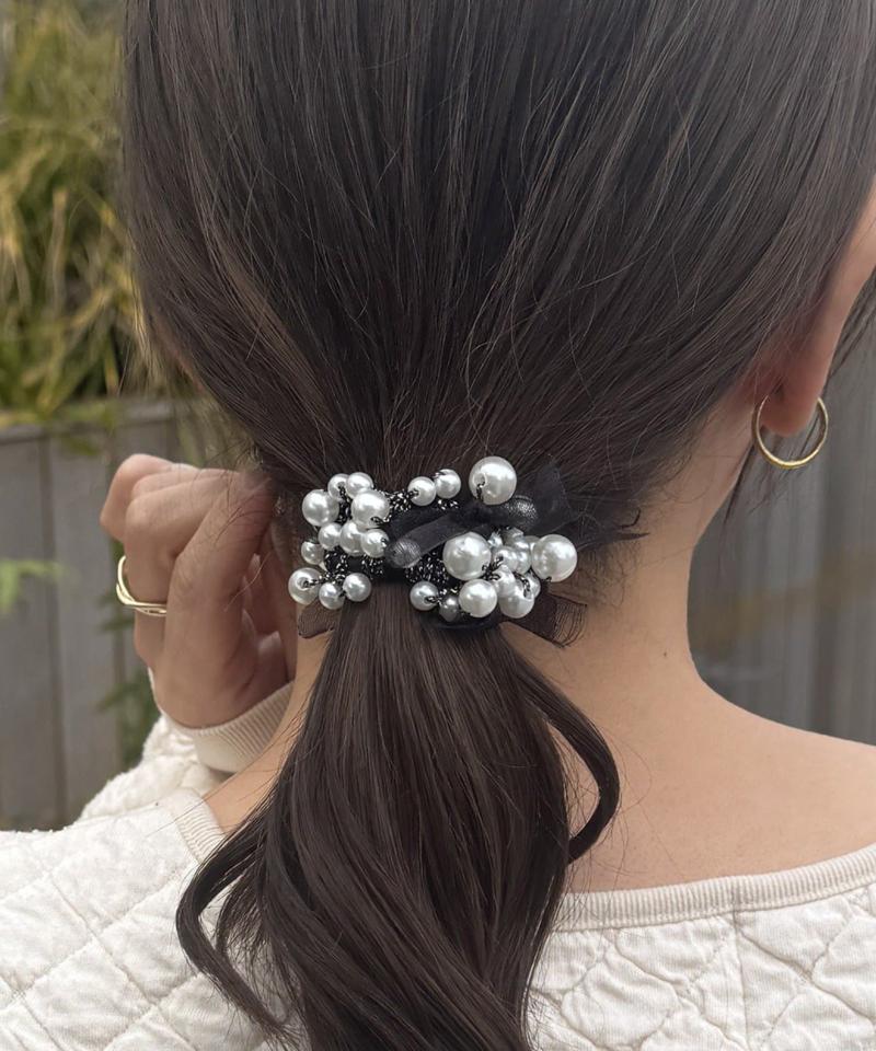 【WEB限定】【オケージョン】パールヘアゴム