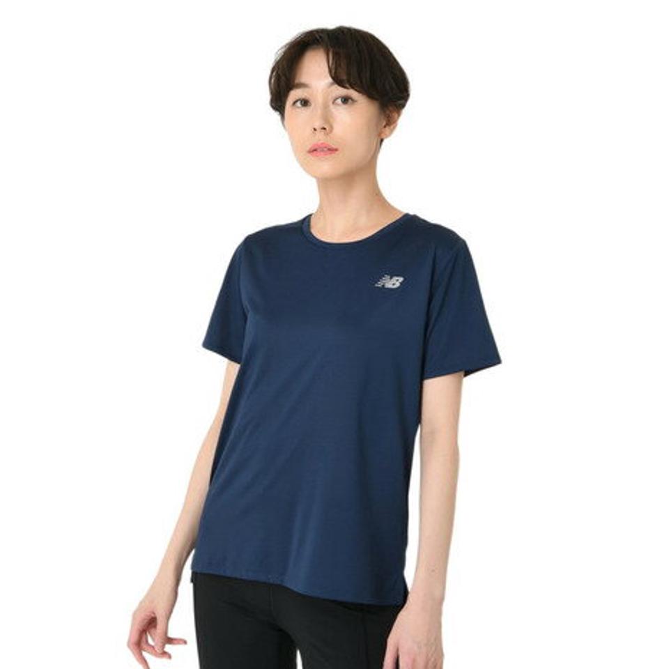 【3/25 24h限定 エントリー＆対象3店舗買い回りで最大P10倍！】ニューバランス（new balance）（レディース）Sport Essentials 半袖Tシャツ WT41222NNY
