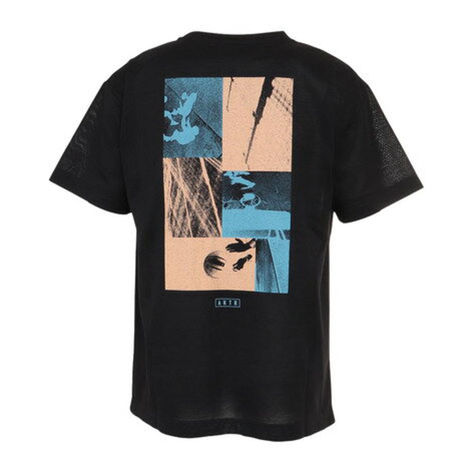 アクター（AKTR） バスケットボールウェア AKT LOCAL PHOTO DRYTECH Tシャツ 123-005005 BK