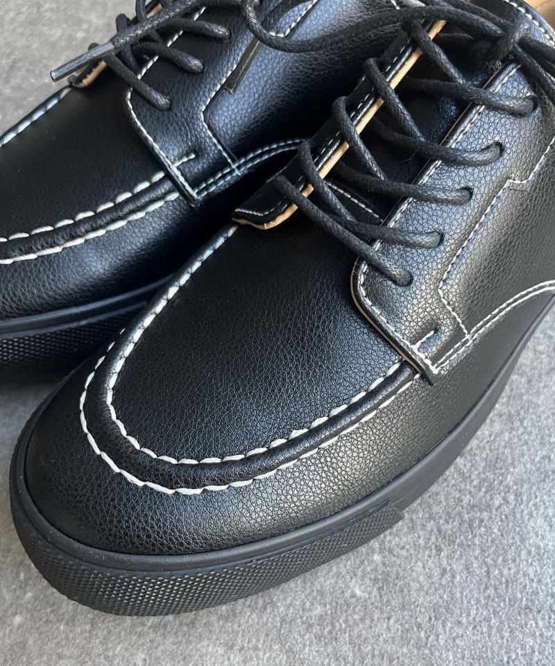 【U.S. POLO ASSN.】フェイクレザースニーカー
