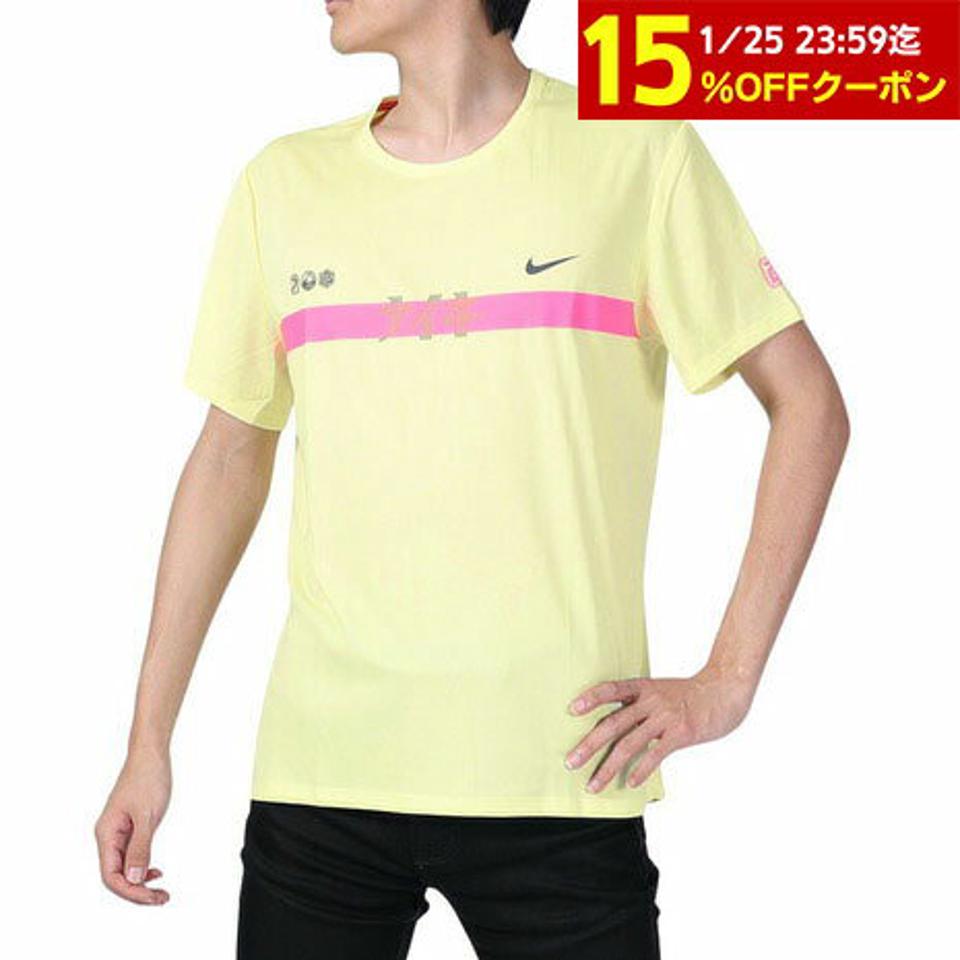 ナイキ（NIKE）（メンズ）マイラー EKIDEN ドライフィット UV 半袖Tシャツ FQ8019-331