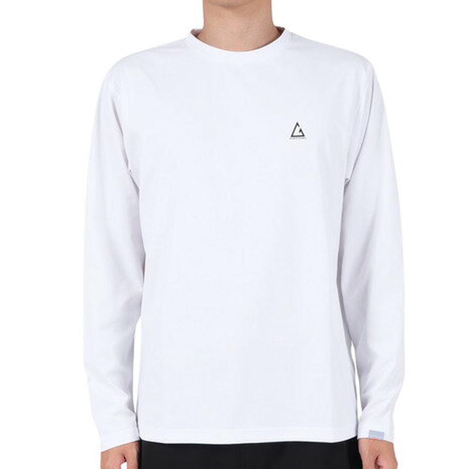 ロジャーエーガー（ROGEREGGER）（メンズ）長袖Tシャツ ロンT HIKE MOUNTAIN RE23FUK5610001 WHT ホワイト