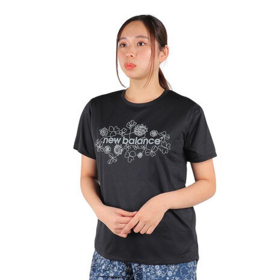ニューバランス（new balance）（レディース）スペシャルエディション 半袖Tシャツ AWT4107Y