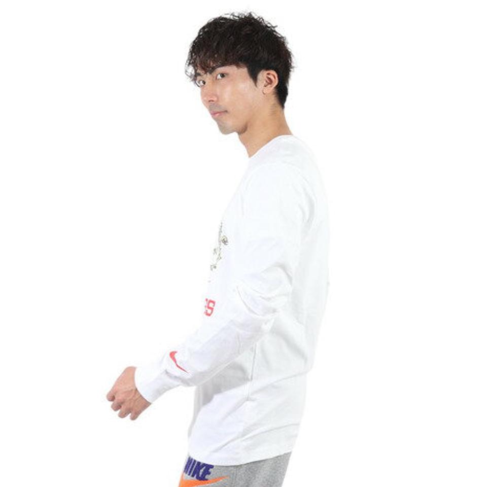 ナイキ（NIKE）（メンズ）バスケットボールウェア レブロン 長袖Tシャツ SP2 FQ4909-100