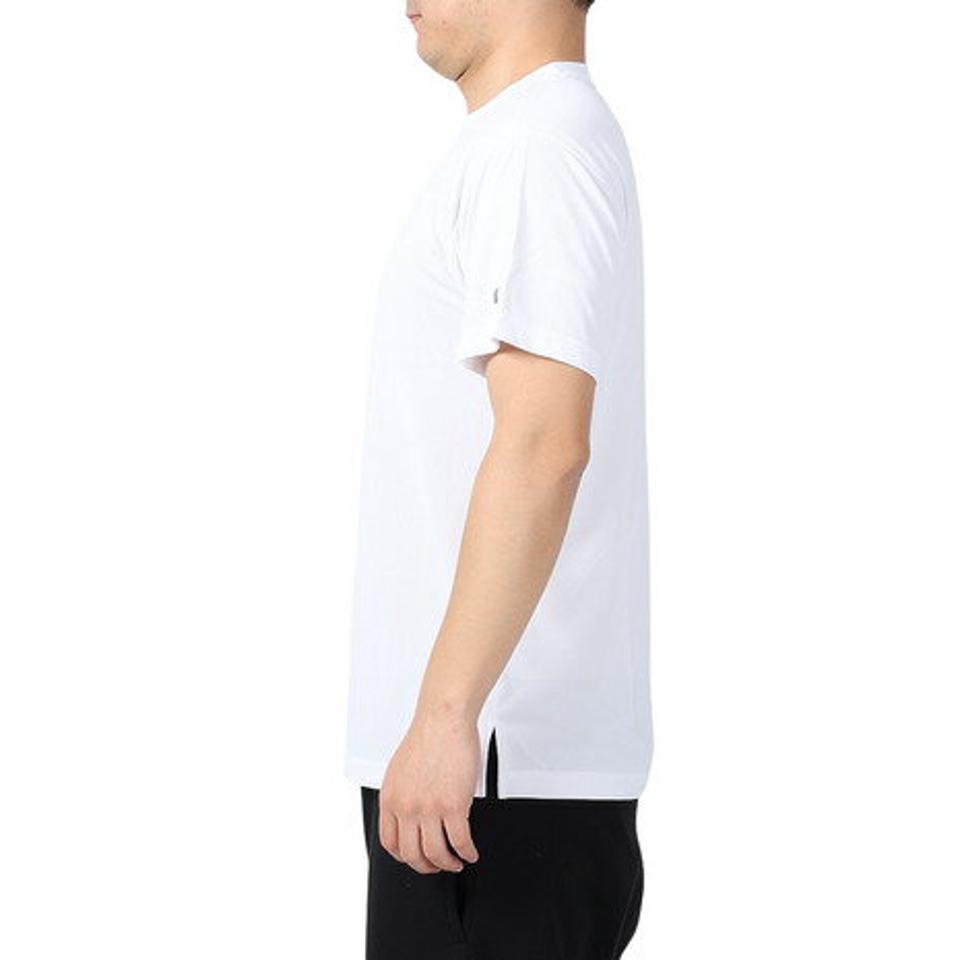 チャンピオン（CHAMPION）（メンズ）バスケットボールウェア 半袖Tシャツ C3-PS390 WHT 速乾 UVカット