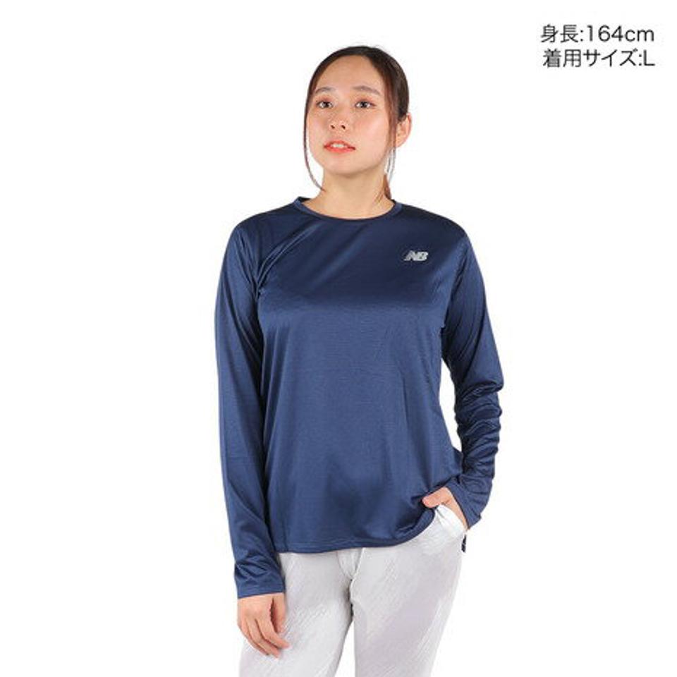【3/25 24h限定 エントリー＆対象3店舗買い回りで最大P10倍！】ニューバランス（new balance）（レディース）エッセンシャルズ 長袖Tシャツ WT41225NNY