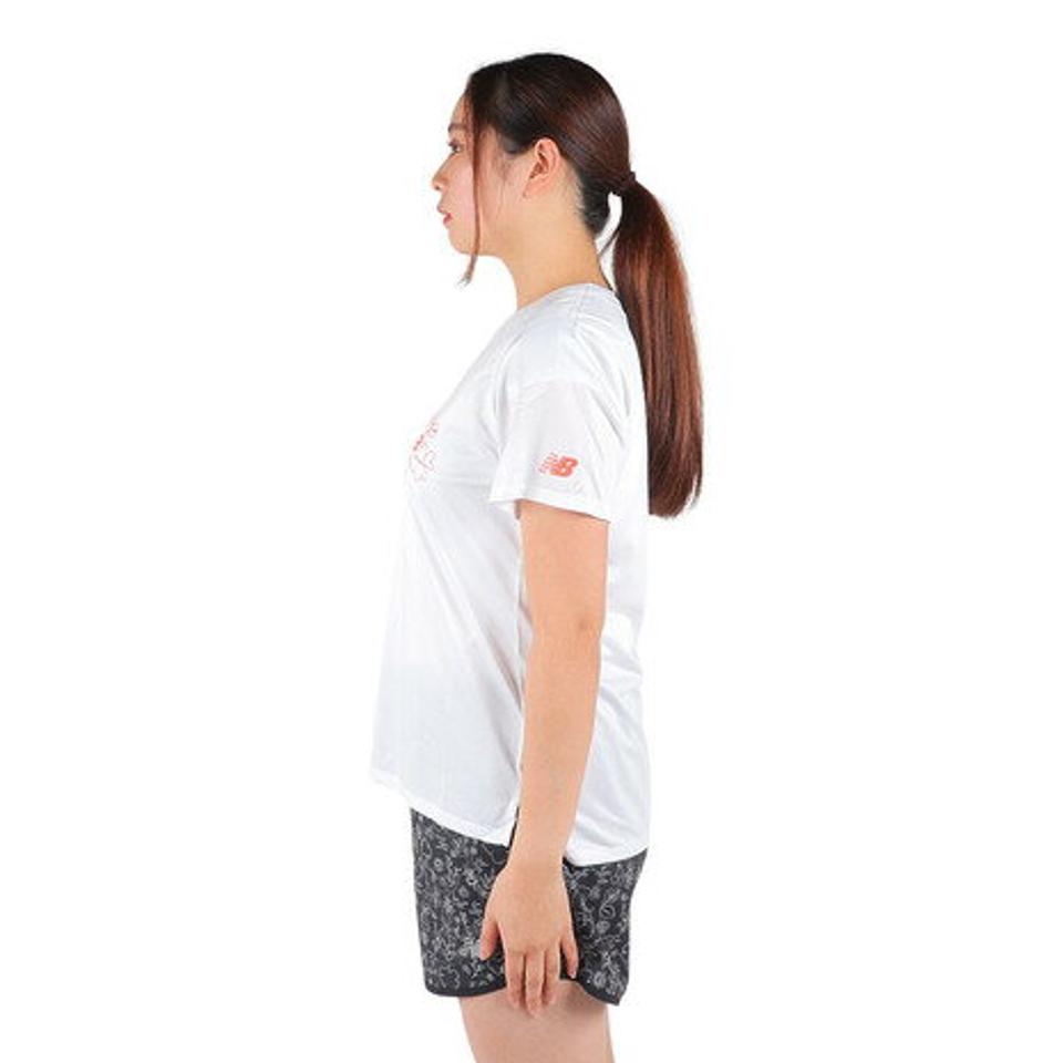【3/25 24h限定 エントリー＆対象3店舗買い回りで最大P10倍！】ニューバランス（new balance）（レディース）スペシャルエディション 半袖Tシャツ AWT4107YWT