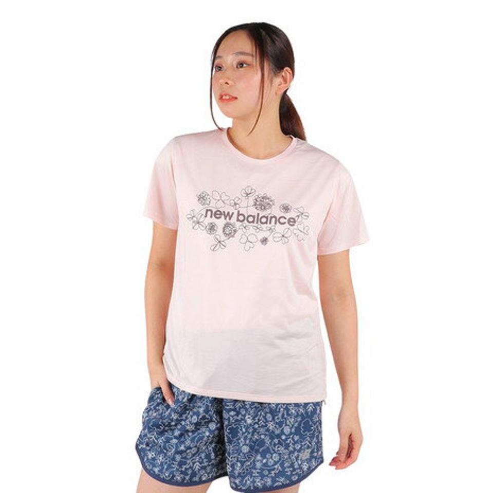 ニューバランス（new balance）（レディース）スペシャルエディション 半袖Tシャツ AWT4107YOUK