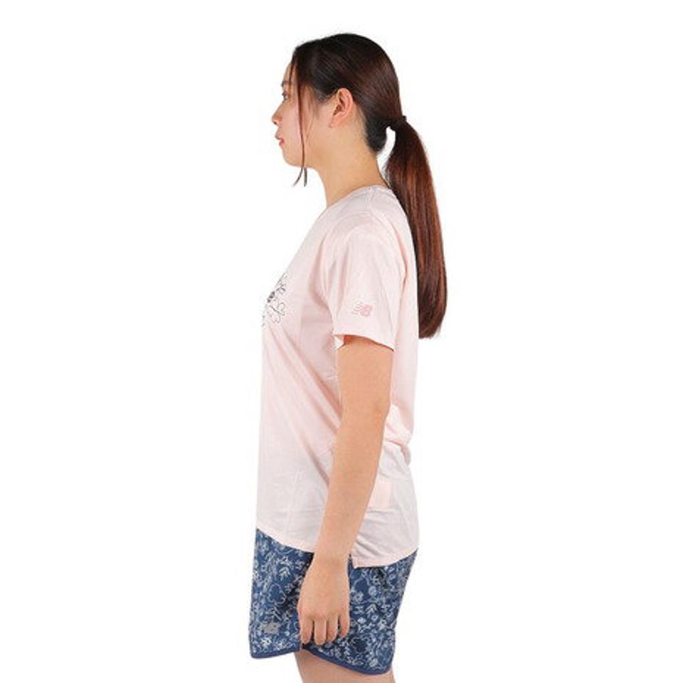 ニューバランス（new balance）（レディース）スペシャルエディション 半袖Tシャツ AWT4107YOUK