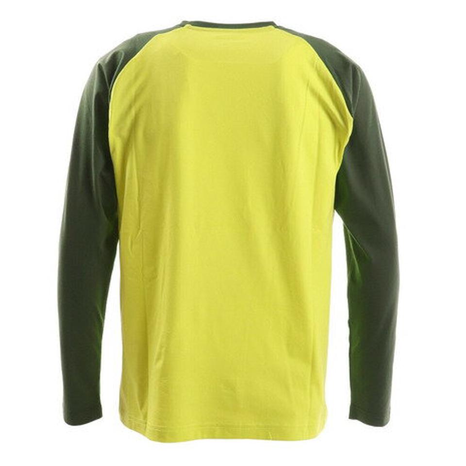 マーモット（Marmot）（メンズ）長袖Tシャツ ロンT 74Turbo TOMSJB50 HLNR イエロー