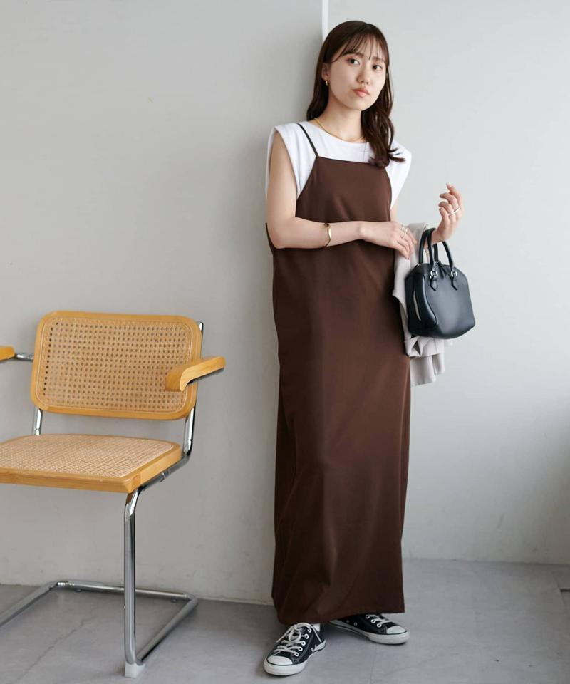 【快適な着心地◎／ベストセラー】マキシキャミワンピース《WEB限定》