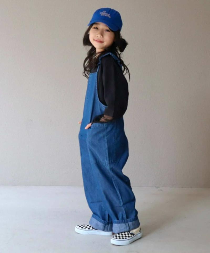 【KIDS】袖切り替えシアーカットソー